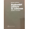 Exploatari miniere in subteran exemple de calcul