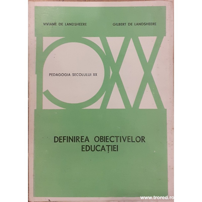 Definirea obiectivelor educatiei