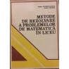 Metode de rezolvare a problemelor de matematica in liceu