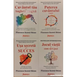 Pachet Jocul vietii si cum sa-l joci / Usa secreta spre succes / Cuvantul tau este bagheta magica / Puterea cuvantului rostit