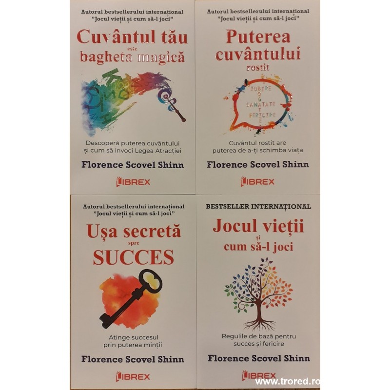 Pachet Jocul vietii si cum sa-l joci / Usa secreta spre succes / Cuvantul tau este bagheta magica / Puterea cuvantului rostit