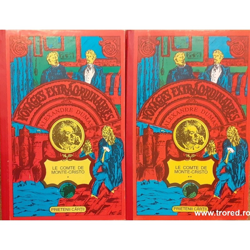 Le comte de Monte Cristo 2 volume Collection Voyages extraordinaires