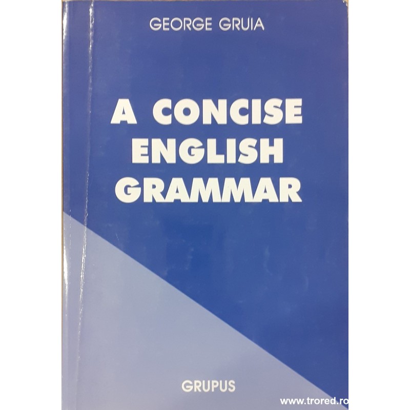 A concise english grammar