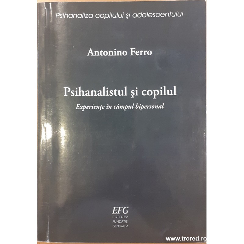 Psihanalistul si copilul Experiente in campul bipersonal