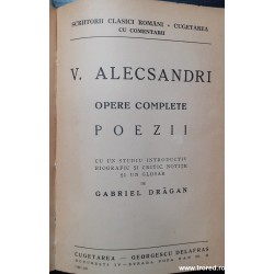 Vasile Alecsandri Proza / Poezii Opere complete