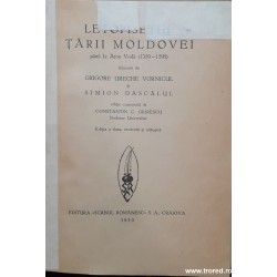 Letopisetul Tarii Moldovei