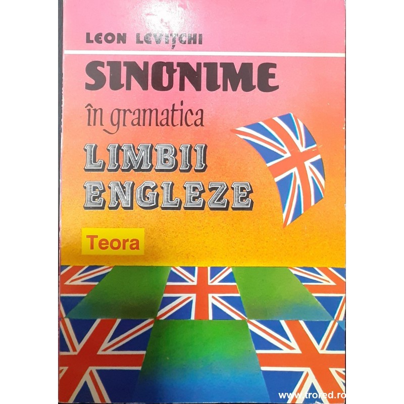 Sinonime in gramatica limbii engleze