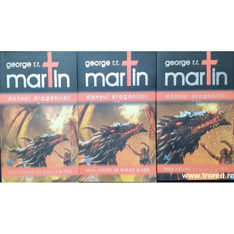 Dansul dragonilor 3 volume Seria Cantec de gheata si foc