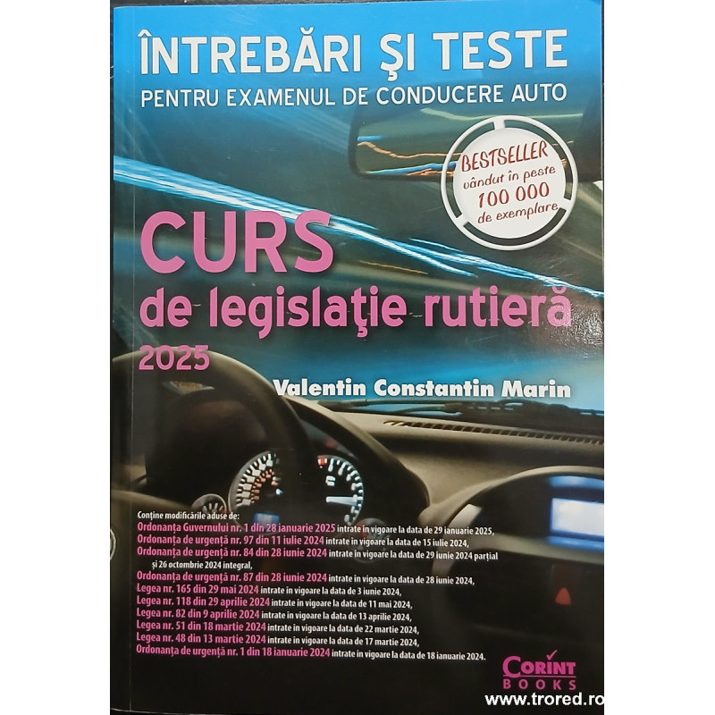 Curs de legislatie rutiera 2025