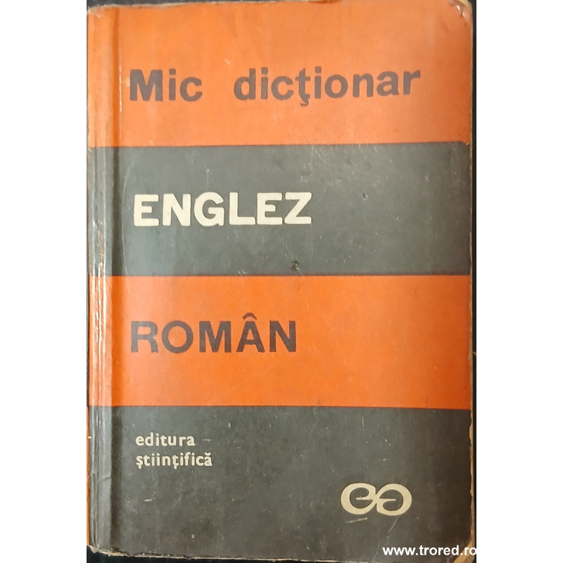 Mic dictionar englez roman
