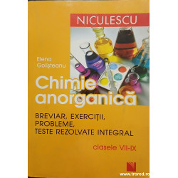 Chimie organica Breviar, exercitii, probleme, teste rezolvate integral clasele VII-IX