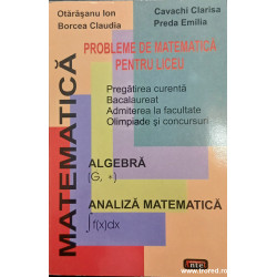 Probleme de matematica pentru liceu