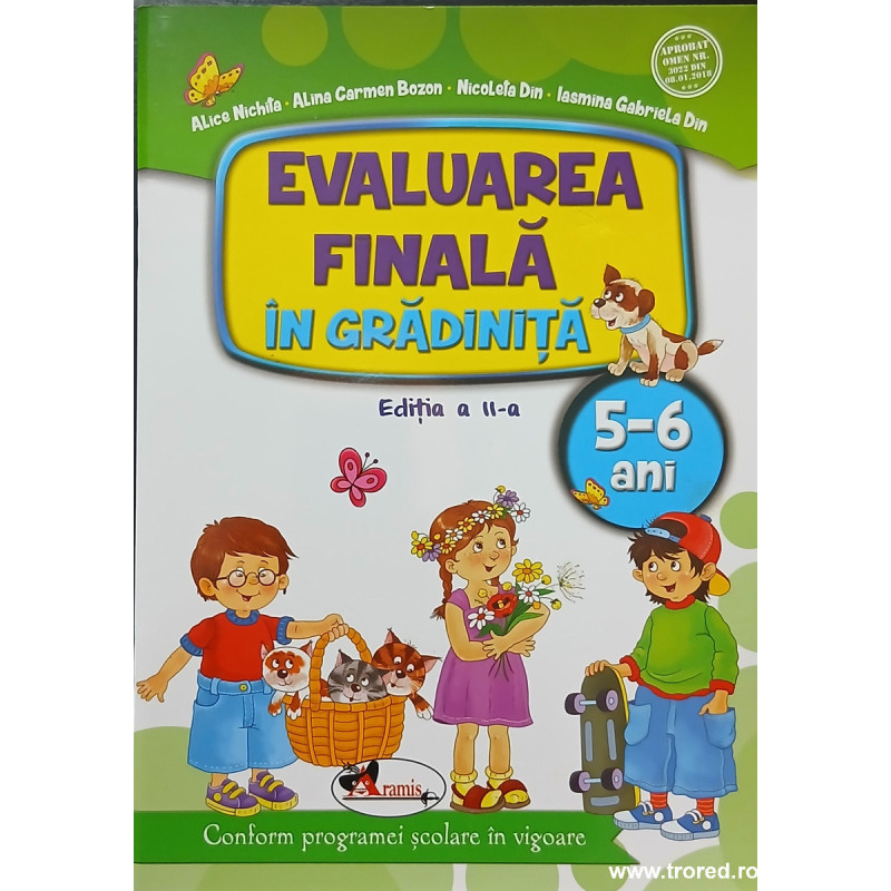 Evaluarea finala in gradinita 5-6 ani