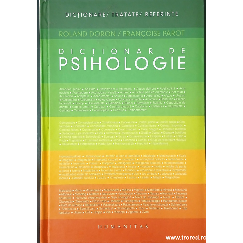 Dictionar de psihologie