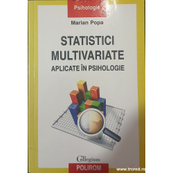 Statistici multivariate aplicate in psihologie