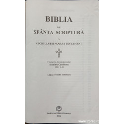 Biblia sau Sfanta Scriptura a vechiului si noului testament