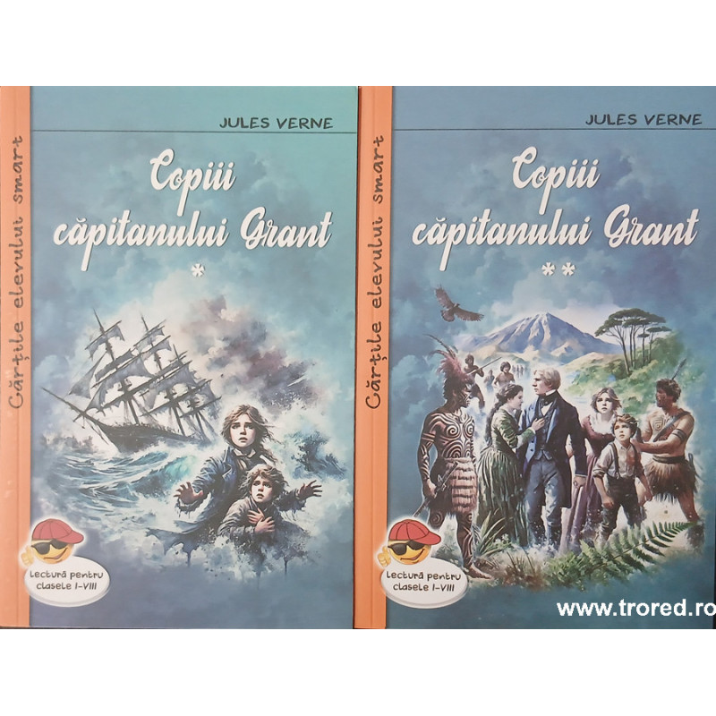 Copiii capitanului Grant 2 volume