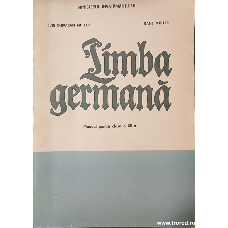 Limba germana Manual pentru clasa a XII-a