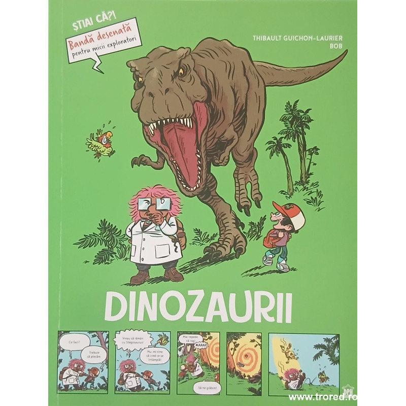 Dinozaurii Banda desenata pentru micii exploratori