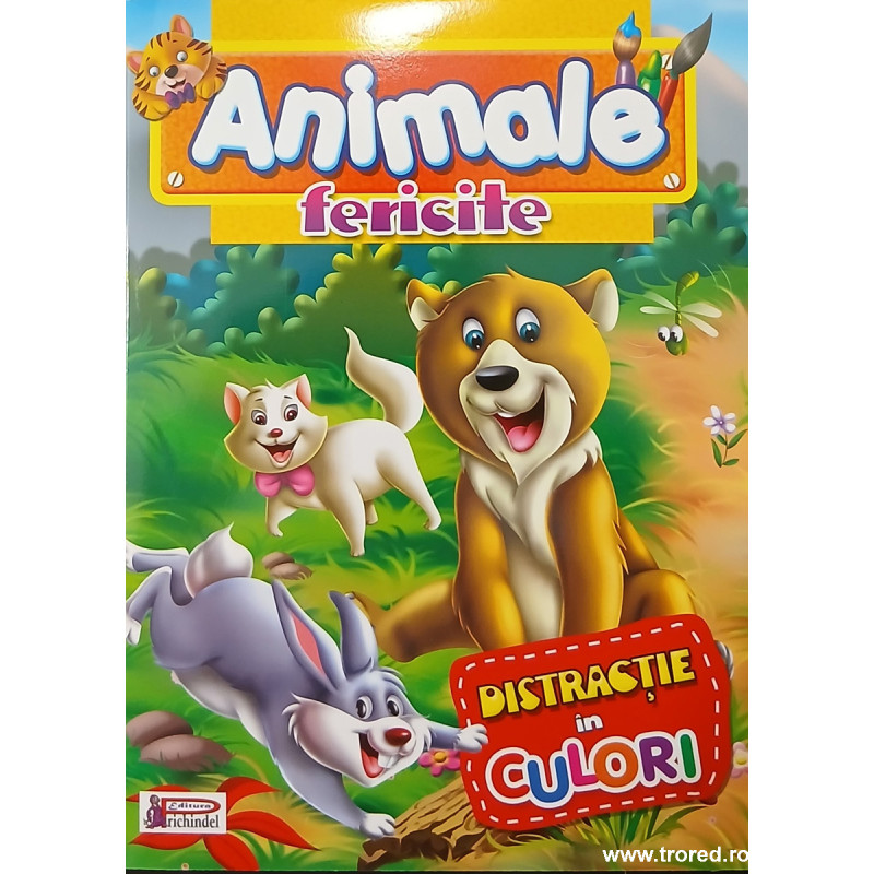 Animale fericite Distractie in culori