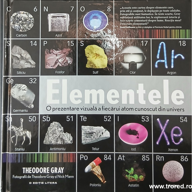 Elementele O prezentare vizuala a fiecarui atom cunoscut din univers
