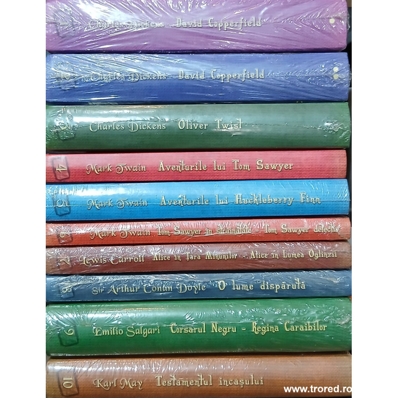 Colectia Aventura Adevarul 10 volume