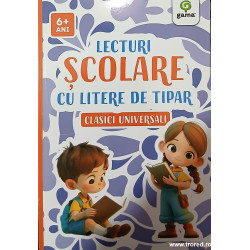 Lecturi scolare cu litere de tipar Clasici universali