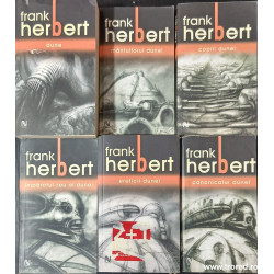 Dune / Mantuitorul Dunei / Copiii Dunei / Imparatul zeu al Dunei / Ereticii Dunei / Canonicatul Dunei Seria Dune