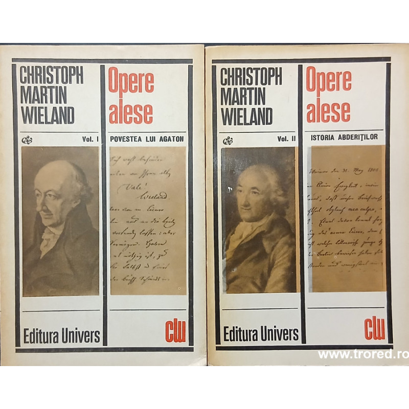 Opere alese Povestea lui Agaton vol.1 / Istoria abderitilor vol.2