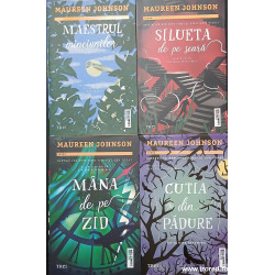 Maestrul minciunilor / Silueta de pe scara / Mana de pe zid / Cutia din padure Seria Stevie Bell