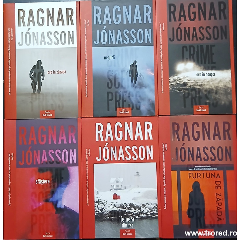 Orb in zapada / Negura / Orb in noapte / Sfasiere / Femeia din far / Furtuna de zapada Seria Dark Iceland