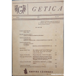 Getica Nr. 3-4 Anul 1992