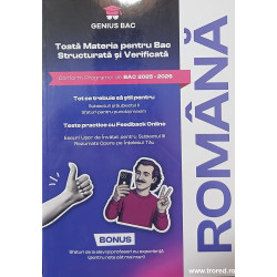 Romana pentru Bac 2025-2026 Toata materia structurata si verificata
