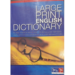 Large print english dictionary