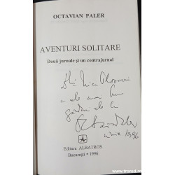 Aventuri solitare Doua jurnale si un contrajurnal (Dedicatie)