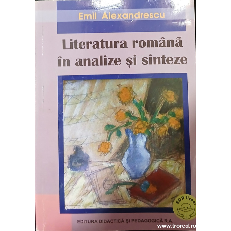 Literatura romana in analize si sinteze
