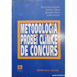 Metodologia probei clinice de concurs
