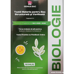 Biologie pentru bac 2025-2026 Toata materia structurata si verificata