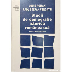 Studii de demografie istorica romaneasca