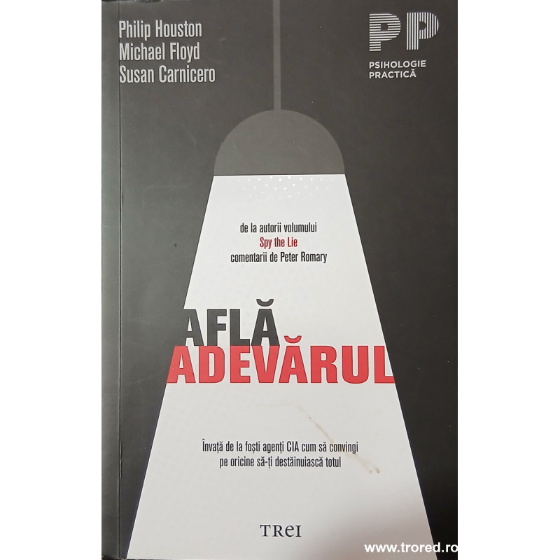 Afla adevarul Invata de la fosti agenti CIA cum sa convingi pe oricine sa-ti destainuiasca totul