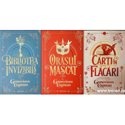 Biblioteca invizibila Orasul mascat Carti in flacari
