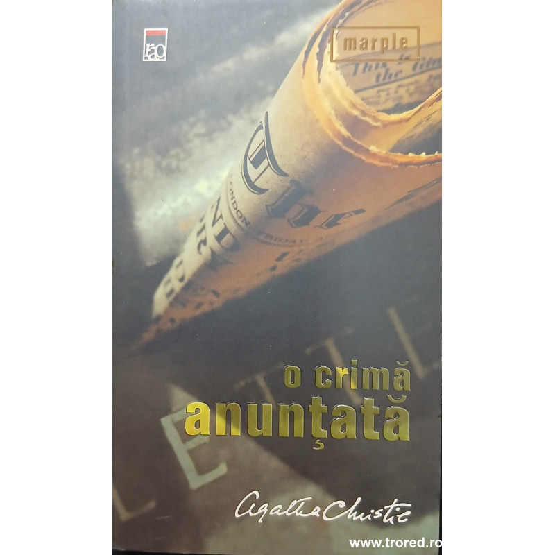 O crima anuntata Seria Miss Marple