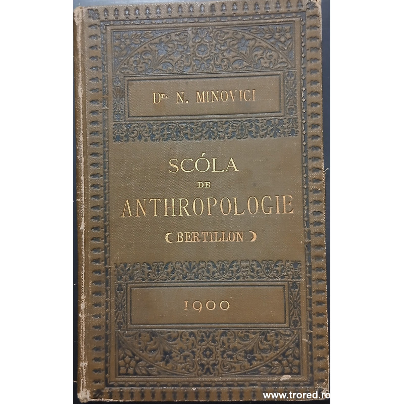 Scola de anthropologie (Bertillon) pentru agentii de politie