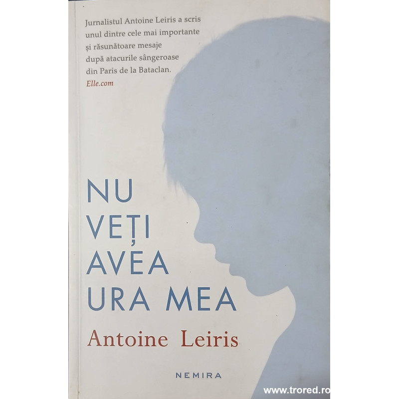 Nu veti avea ura mea