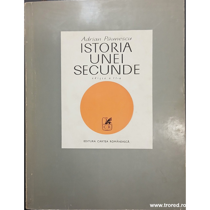 Istoria unei secunde Versuri