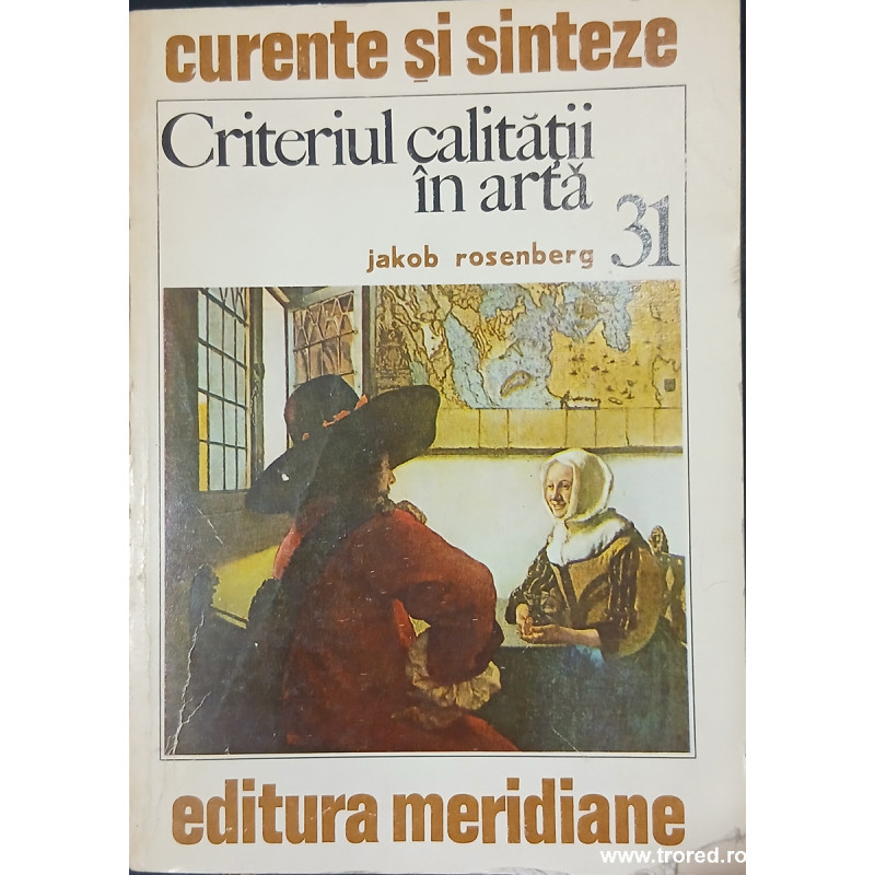 Criteriul calitatii in arta