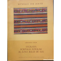 Evolutia portului popular in zona Jiului de Sus