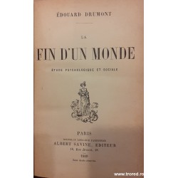 La fin d'un monde