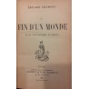 La fin d'un monde