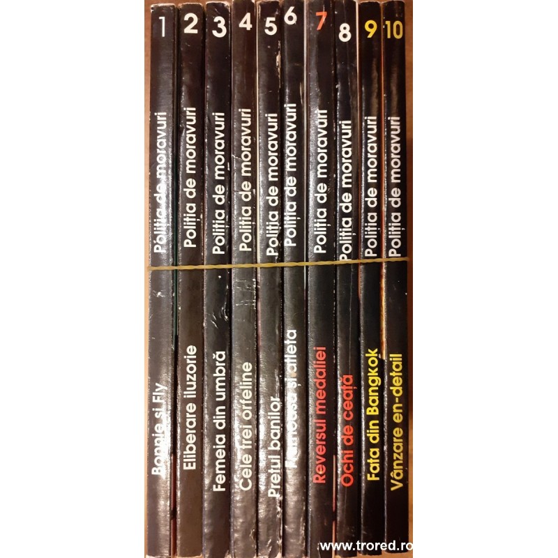 Colectia Politia de Moravuri 8 volume